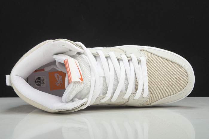 nike sb dunk high unbleached pack da9626-100
