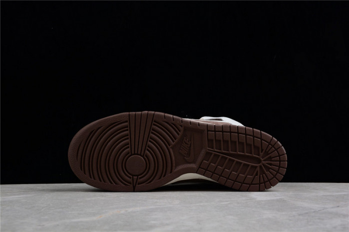 nike dunk high light chocolate - dh5348-100