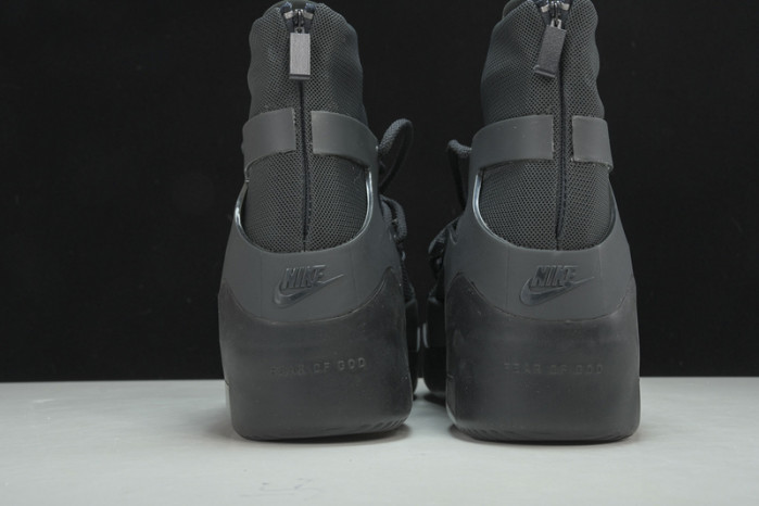 nike air fear of god 1 triple black - ar4237-005