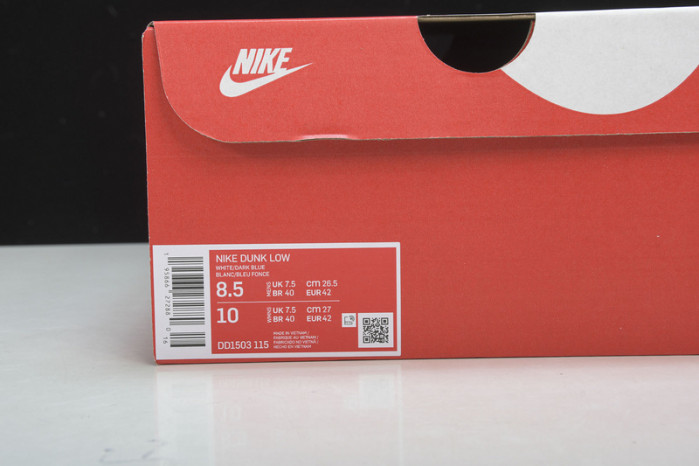 nike sb dunk low navy blue dd1503-115