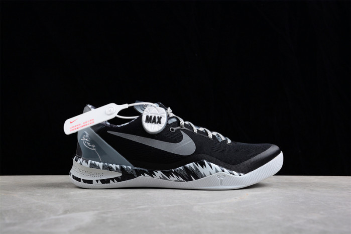 nike kobe 8 system philippines black silver - 613959-001
