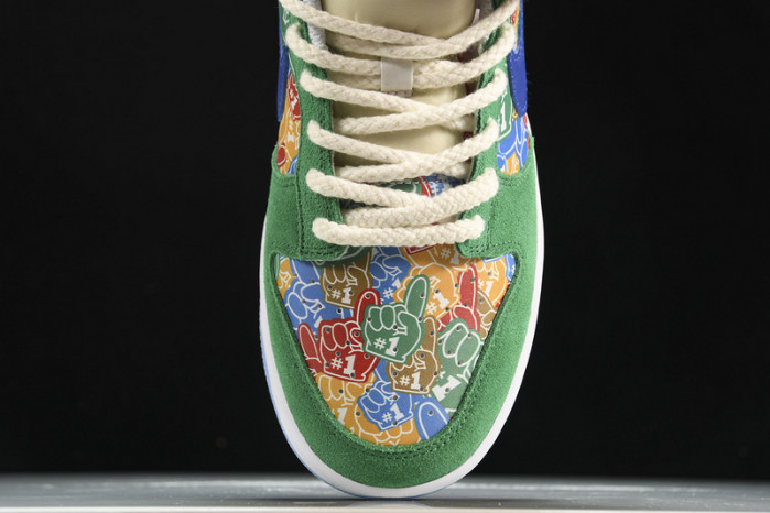 nike dunk low foam finger - dz5184-300