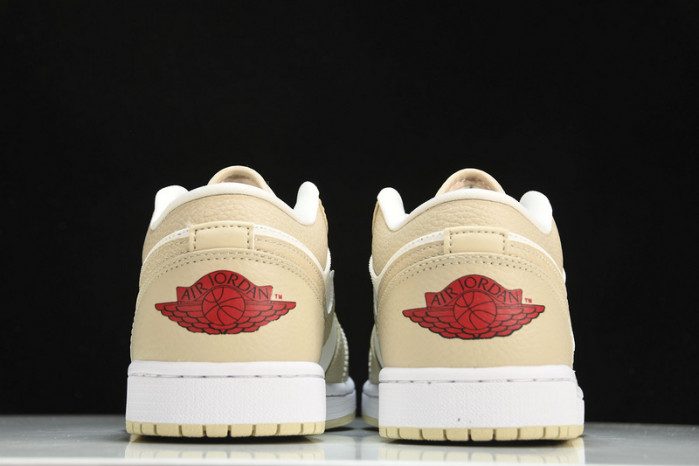air jordan 1 low se sail rattan fb7168-121