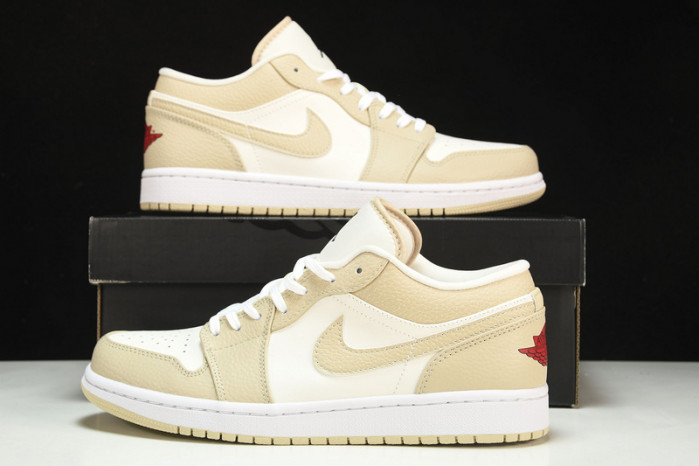 air jordan 1 low se sail rattan fb7168-121