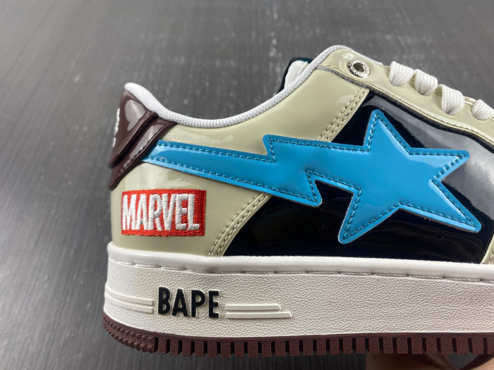 a bathing ape bape sta low copshoe bp-199