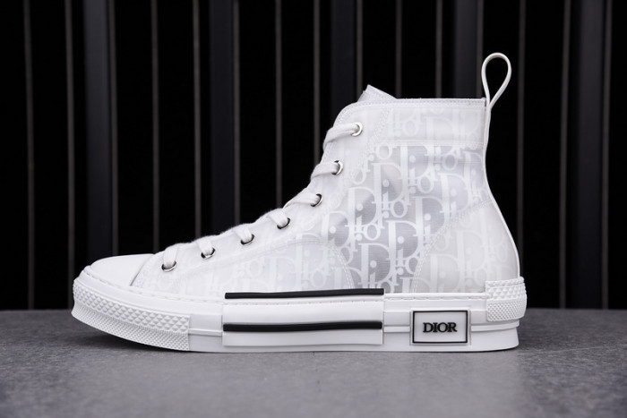 d1r* b23 oblique high top sneakers white t004801-1035