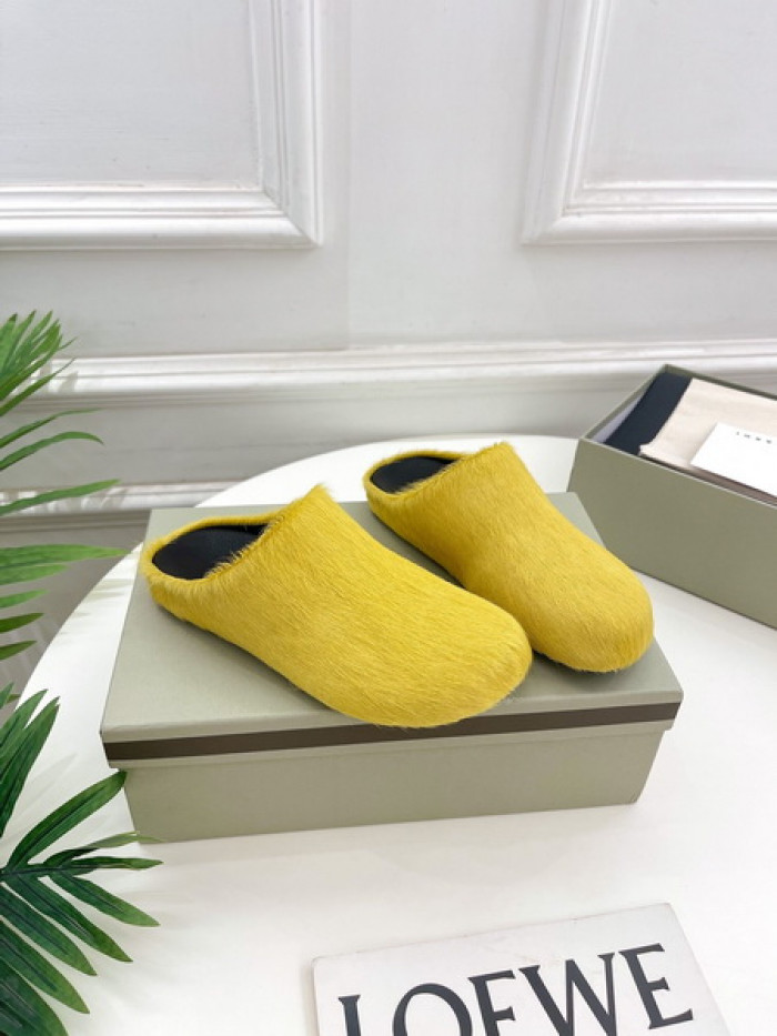 ma slide yelloe fussbett sabot loafers copshoe mar-03