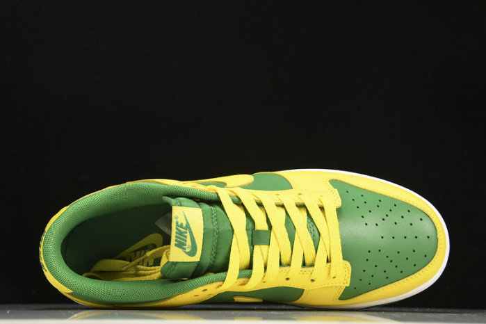 nike dunk low retro reverse brazil - dv0833-300