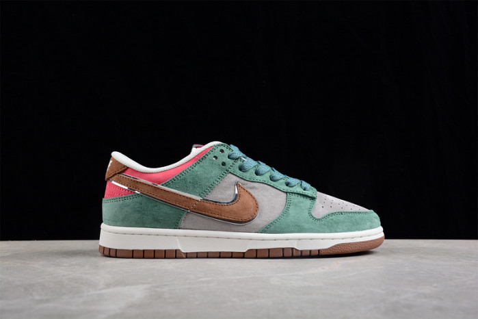 oT0mo katsuhiro x nike sb dunk low steamboy ost green red brown st1391-203