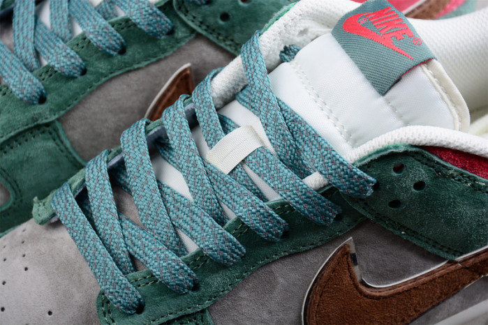 oT0mo katsuhiro x nike sb dunk low steamboy ost green red brown st1391-203