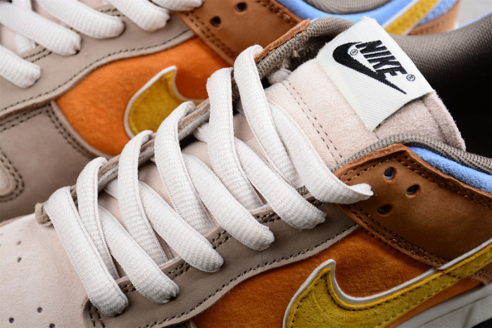 oT0mo katsuhiro x nike sb dunk low steamboy ost brown gold orange lf0039-018