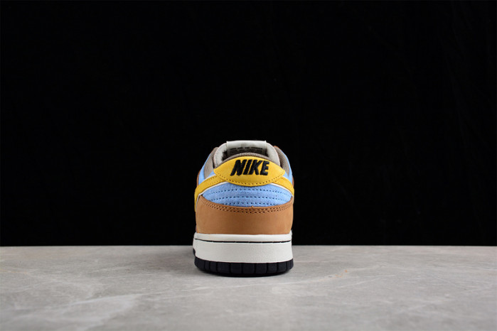 oT0mo katsuhiro x nike sb dunk low steamboy ost brown gold orange lf0039-018