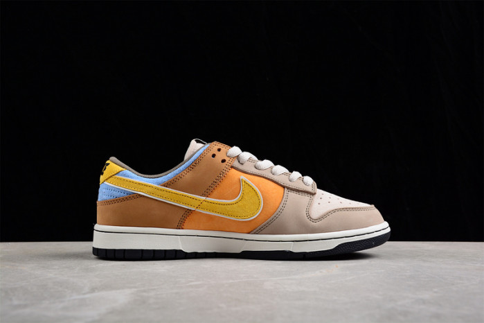oT0mo katsuhiro x nike sb dunk low steamboy ost brown gold orange lf0039-018