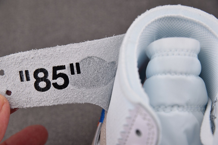 0F Virgil Abloh Archive VAA Air Jordan 1 "Alaska" AA3834-100