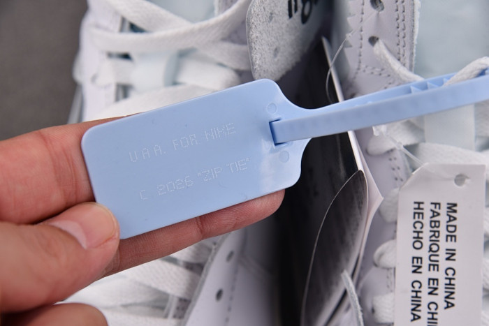 0F Virgil Abloh Archive VAA Air Jordan 1 "Alaska" AA3834-100