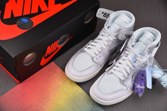 0F Virgil Abloh Archive VAA Air Jordan 1 "Alaska" AA3834-100