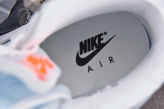 0F Virgil Abloh Archive VAA Air Jordan 1 "Alaska" AA3834-100
