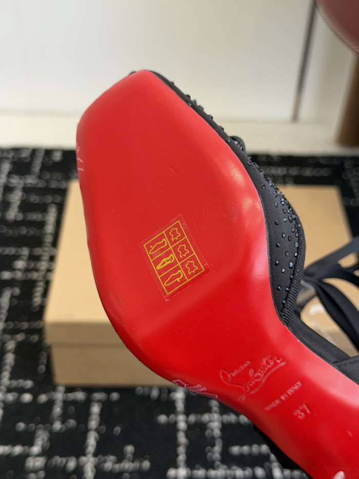 Chr1st1an LOUBOUTIN COPSHOE CL-HEEL 12
