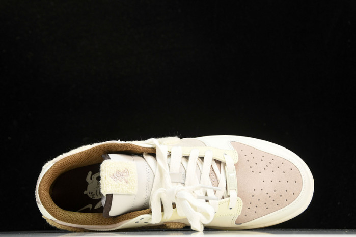 nike dunk low year of the rabbit brown fd4203-211