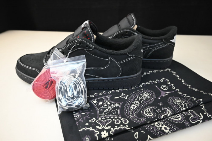 travis scott x air jordan 1 low og black/phanT0m dm7866-001