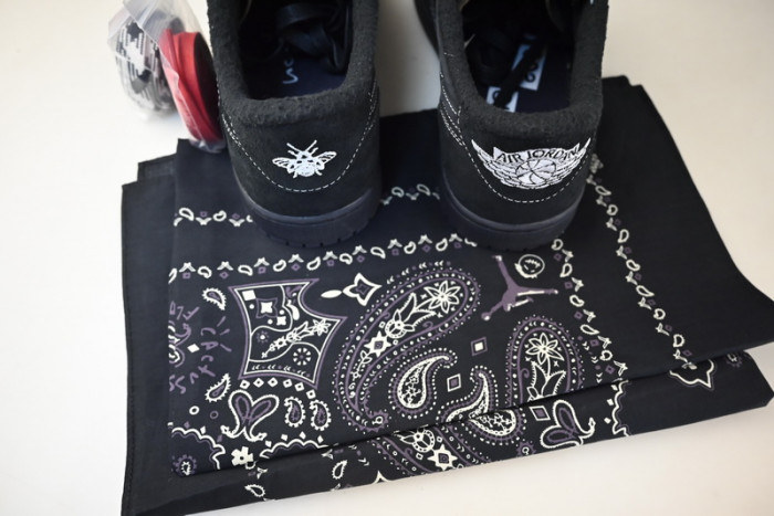 travis scott x air jordan 1 low og black/phanT0m dm7866-001