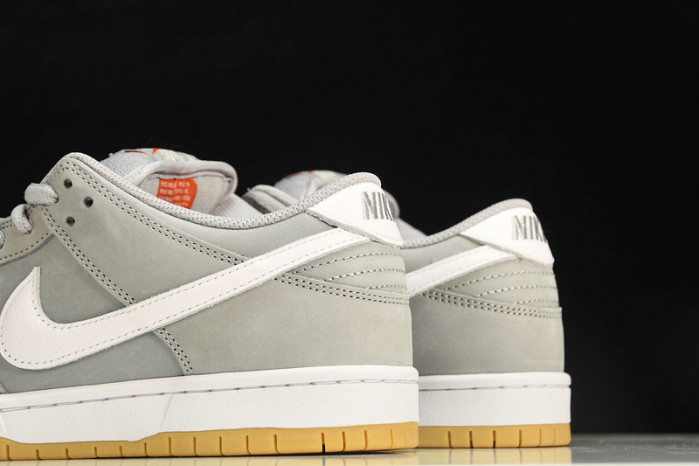 nike sb dunk low pro iso orange label wolf grey gum dv5464-001