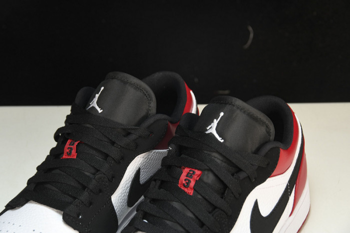 jordan 1 low black toe - 553558-116