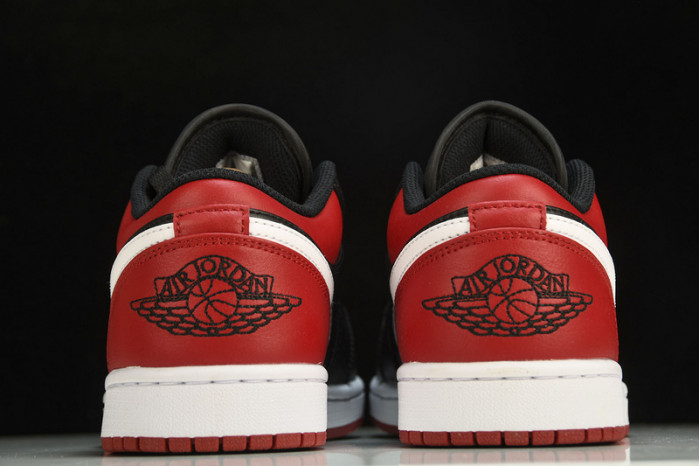 jordan 1 low alternate bred toe - 553558-066