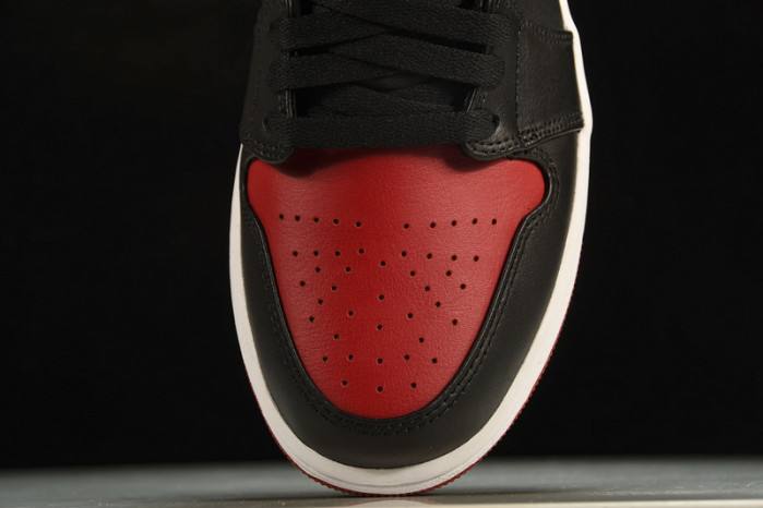 jordan 1 low alternate bred toe - 553558-066