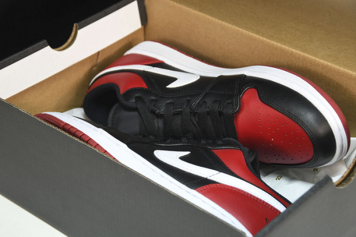 jordan 1 low alternate bred toe - 553558-066