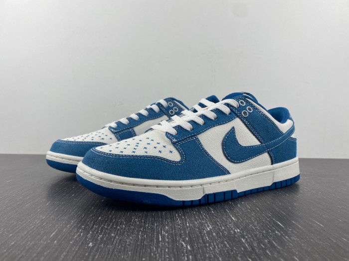 dunk low se ''sashiko industrial blue'' - dv0834-101