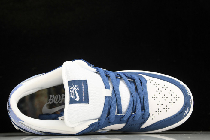 born x raised x nike sb dunk low fn7819-400