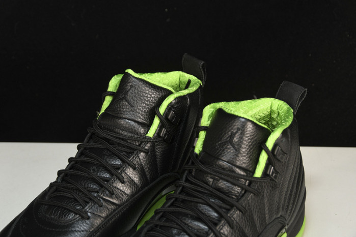air jordan 12 black/green dr8887-101