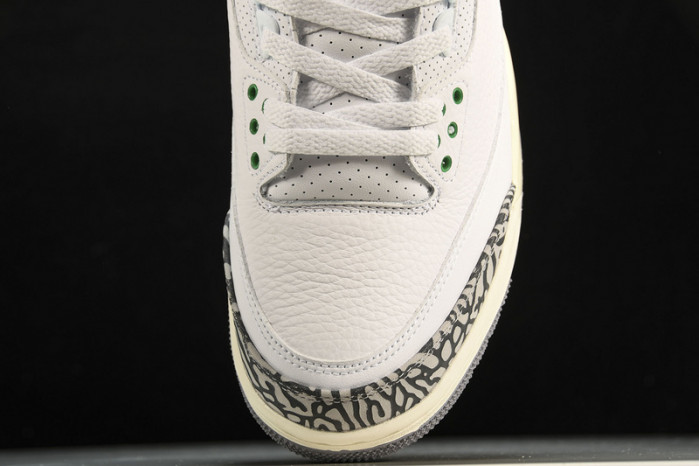 air jordan 3 lucky green wmns ck9246-136