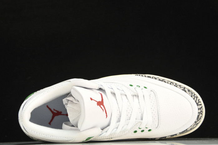 air jordan 3 lucky green wmns ck9246-136