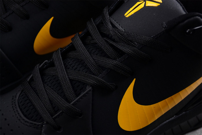 nike kobe 4 protro “black gold” fq3544-001