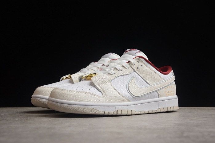 nike dunk low se just do it white phanT0m dv1160-100