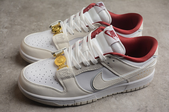 nike dunk low se just do it white phanT0m dv1160-100