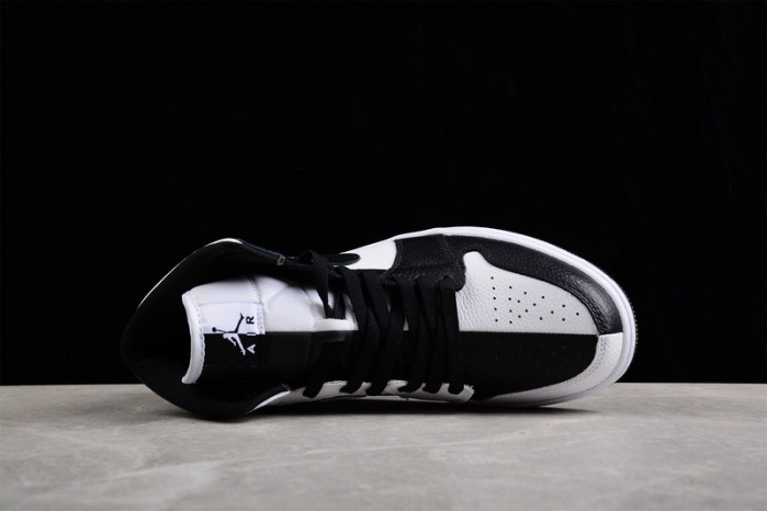 jordan 1 mid split black white (women