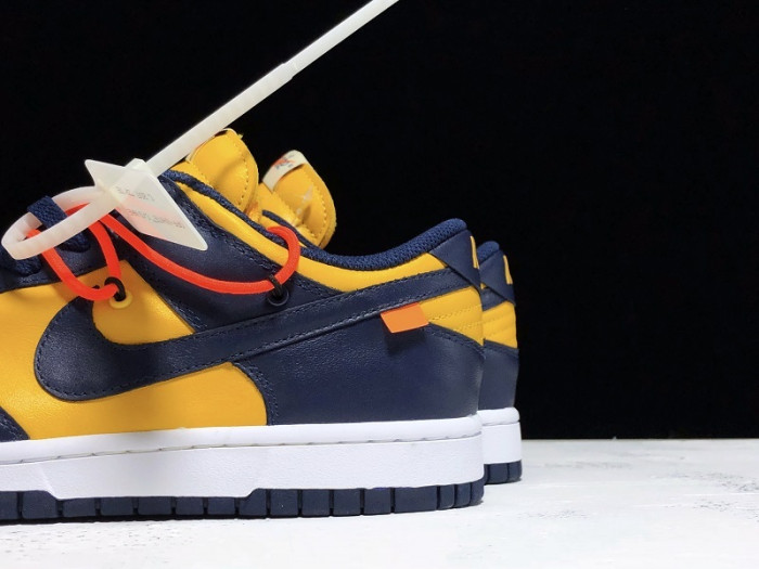 nike dunk low of michigan - ct0856-700