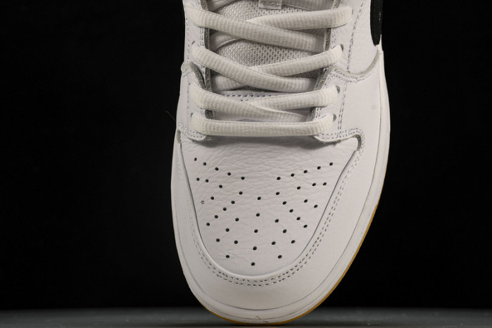 nike sb dunk low pro white gum - cd2563-101