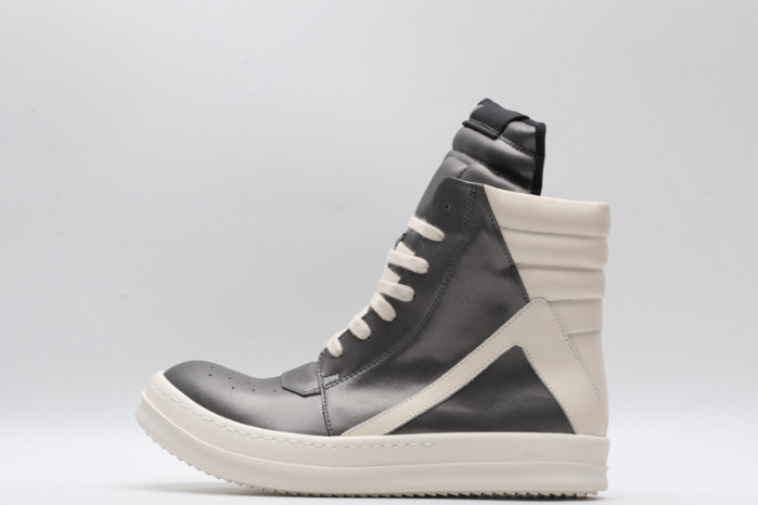 r1ck 0wens sneakers sliver gray copshoe or-101