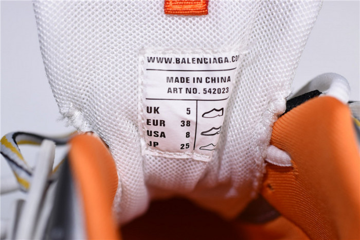 bl sneaker tess.s.gomma w06g0 2001 orange/white