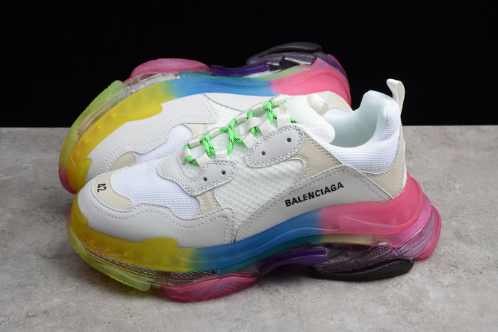 bl triple s trainer - bl -white 544351 w09e1 1895
