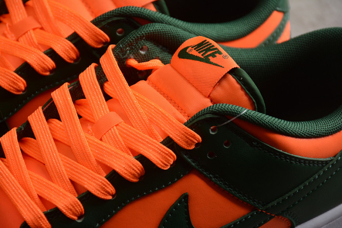 nike dunk low retro miami hurricanes - dd1391-300