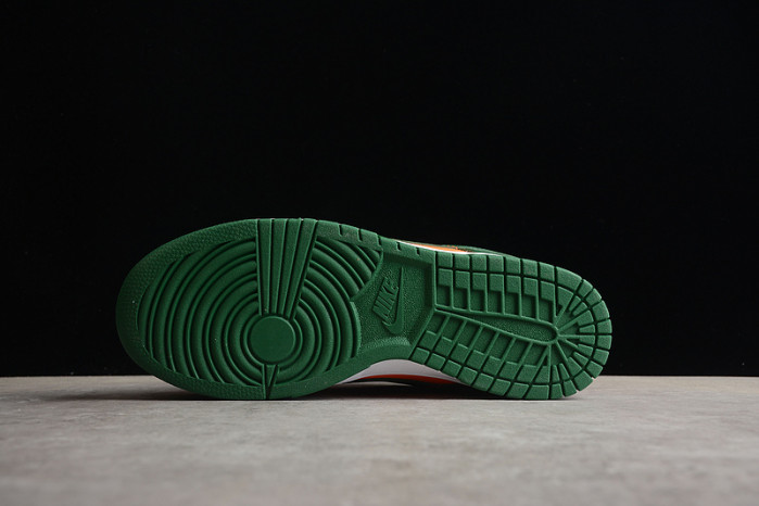 nike dunk low retro miami hurricanes - dd1391-300