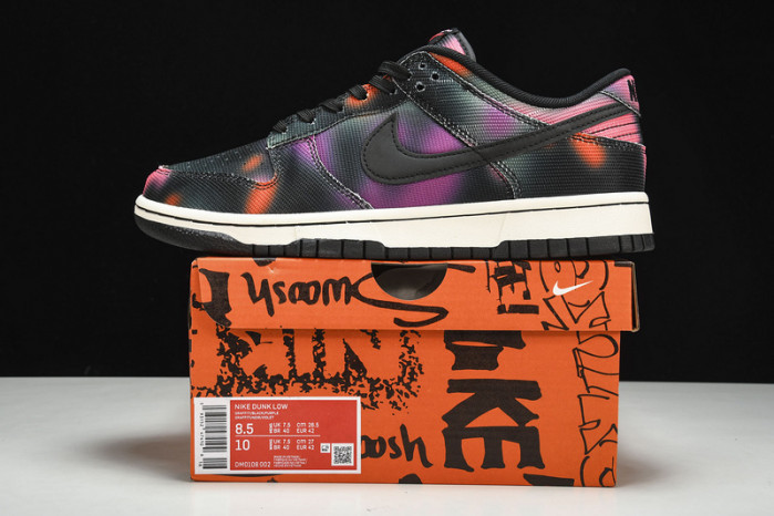 nike dunk low graffiti pink - dm0108-002