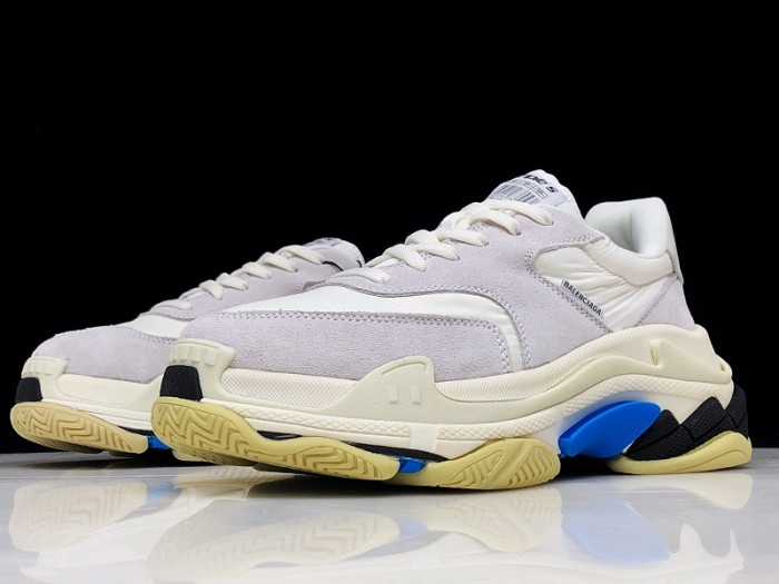 bl triple s white suede 500597 w0971 9000
