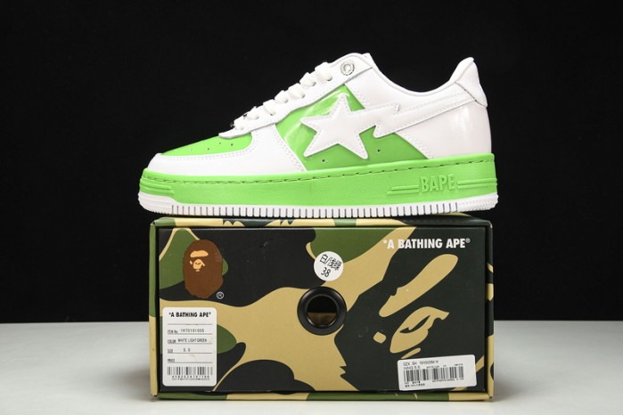 a bathing ape bape sta low copshoe bp-057