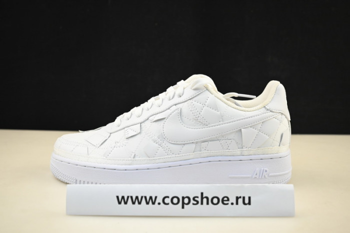 billie eilish nike air force 1 triple white dz3674-100